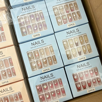 Uñas Postizas Cuadradas y Stiletto de ABS Premium, Reutilizables, de Lujo, para Fiestas y Uso Diario