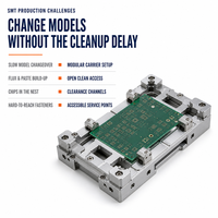 Conception personnalisée de supports SMT, usinage CNC, fabrication OEM pour l'assemblage de circuits imprimés, ligne de production de soudage par refusion, électronique grand public
