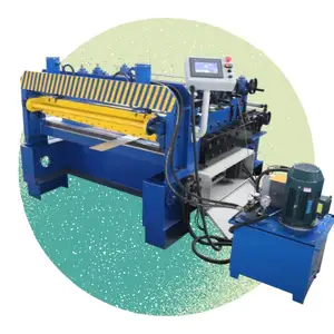 steel coil cutting and flattening metal sheet straightener machine