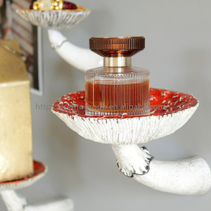Estante colgante de setas, marco de decoración de setas, estante flotante en forma de <span class=keywords><strong>Amanita</strong></span>, estante de almacenamiento colgante de pared de 3 tamaños, decoración de jardín, nuevo - Product Image 6