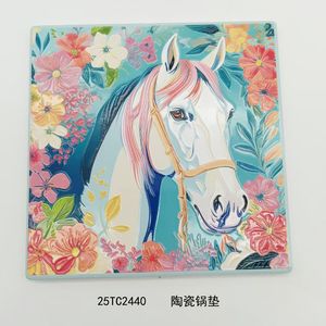 Posavasos de Cerámica Personalizados al por Mayor con su Propio Logotipo para Bebidas, Recuerdo de Viaje, Accesorios de Decoración de Mesa - Product Image 3