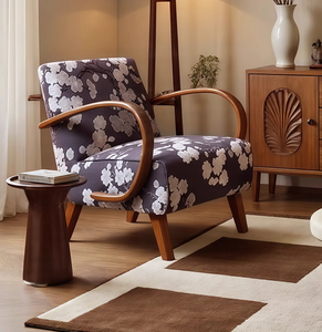 Chaise Vintage 79CM en Bois Massif Style Design Moderne pour Mobilier de <span class=keywords><strong>Restaurant</strong></span> et Hôtel - Product Image 3