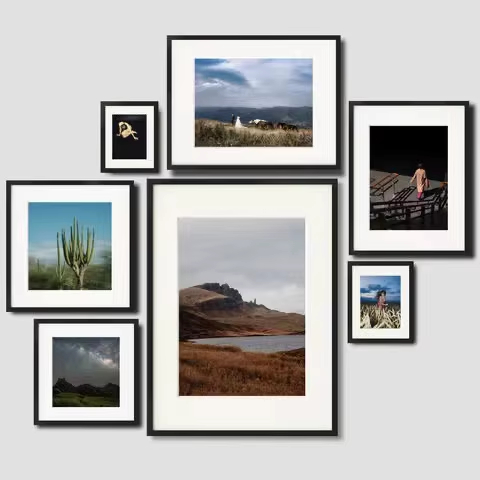 16x24 дюймов Большая магнитная фоторамка для домашнего использования домашний декор деревянная фоторамка тонкая граница