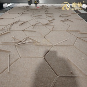 Tuiles murales et de plafond en feutre PET hexagonales AORONG 9 mm/12 mm pour la maison, le bureau, l'isolation acoustique, support adhésif en option - Product Image 3
