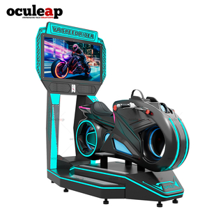 Simulador de Carreras VR 2027 Personalizable, <span class=keywords><strong>Arena</strong></span> de Juegos Interior 9D para Motocicletas, Simulador de Conducción de Montaña Rusa <span class=keywords><strong>3D</strong></span>, Máquina de Juegos Arcade - Product Image 6