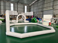 Structure de jeu gonflable commerciale JIALE pour voitures tamponneuses, en PVC, 5x5x0.3m, avec anneau de sécurité, modèle JL-4026 pour parc d'attractions extérieur (1