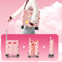 Chariot de Courses Pliant Portable en Plastique et Fer pour Femme, Organisateur de Rangement Pliable pour Voiture, Épicerie et Marché, Idéal Boutique Cadeaux