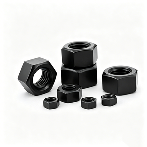 Tuercas Hexagonales a Granel, Fijaciones de Óxido Negro de Alta Precisión para Uso Industrial y en Muebles - Product Image 1