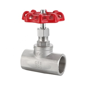 Furui Stainless Steel <strong>Globe</strong> <strong>Valve</strong> with Manual Handwheel Industrial J11W Threaded Through Straight Pattern Water DN15-DN100 - Product Image 1