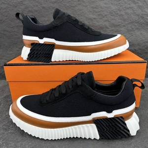 Chaussures de sport décontractées pour hommes, de qualité supérieure, luxueuses, confortables, respirantes, en cuir, tendance, pour la marche - Product Image 3
