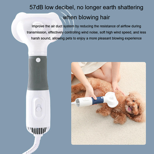 Misura su misura in plastica toelettatura per animali domestici dolce pelliccia cane asciugacapelli pettine e gatto spazzola per asciugare i capelli per cani gatti gattini - Product Image 3