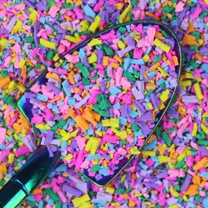 1KG/BAG Slime Sprinkles Of Polymer Clay Crumbs Candy Sprinkles
