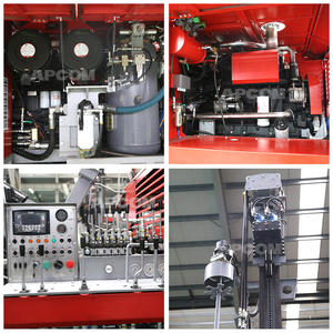 Giàn Khoan mỏ Cummins động cơ V6 drillingrig xách tay nhỏ mở không khí DTH Giàn Khoan DTH búa quặng Giàn Khoan mỏ - Product Image 4