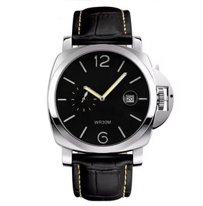 <span class=keywords><strong>Pa</strong></span>-Ner-Ai famosa marca clásica Lu-<span class=keywords><strong>Pam</strong></span> 606 azul Patchwork Simple lujoso movimiento mecánico luminoso buzo puntero inoxidable - Product Image 4