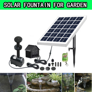 उद्यान पार्क जल सुविधा पूल (JT-280-9W) के लिए तालाब के साथ तालाब के साथ सौर जल का फव्वारा जल पंप - Product Image 6