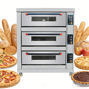 Forno Elettrico Commerciale di Grande Capacità, Forno Multifunzione con Controllo della Temperatura per Pizzerie, Pasticcerie e Panifici - Product Image 1