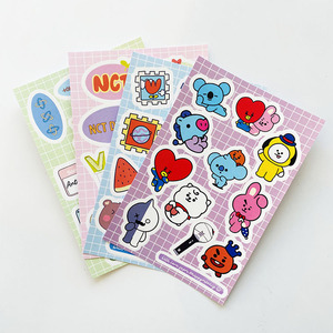 Custom Kiss Cut Adhesive Vinyl <strong>Sticker</strong> Label <strong>Sheet</strong> for Sale - Product Image 4