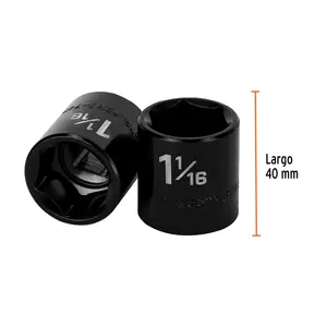 Juego de Llaves de Impacto BOX 6 de 1-1/16 Pulgadas, 6 Puntas, Accionamiento de 1/2 Pulgada, TRUPER - Product Image 2