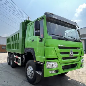 Camion benne HOWO 6x4 d'occasion 20 cbm Camion de transport de mine de charbon pour l'exportation