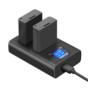 Kingma LP-E10 di động Type-C sạc nhanh LED sạc cho máy ảnh kỹ thuật số <span class=keywords><strong>Canon</strong></span> - Product Image 1