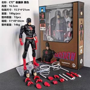 Nuevo Juguete CT <span class=keywords><strong>Daredevil</strong></span> Mafex 223 Versión Negra, Figura de Acción de Anime de PVC para Bebés de 0 a 24 Meses, Juguete Móvil de Regalo - Product Image 6