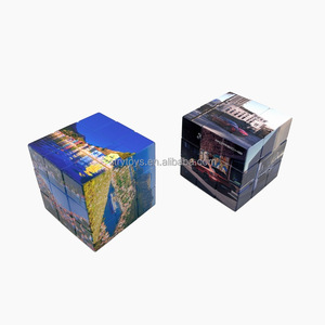 2025 Vente Chaude Cube Magique <span class=keywords><strong>3</strong></span>*<span class=keywords><strong>3</strong></span>*<span class=keywords><strong>3</strong></span> UV Impression Numérique Cube Magique <span class=keywords><strong>3</strong></span>.5cm 5.7cm 7cm Personnalisation pour la Promotion - Product Image 5