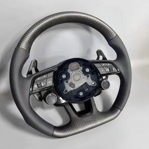 Ever-Carbon Racing Hotsell <span class=keywords><strong>prix</strong></span> usine volant en fibre de carbone avec palettes de changement de vitesse pour <span class=keywords><strong>Audi</strong></span> R8 A4 A5 A6 <span class=keywords><strong>RS</strong></span> fibre de carbone - Product Image 3