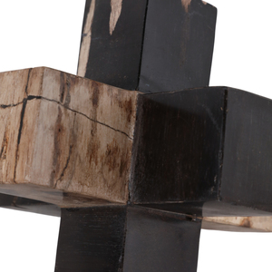 Ornamento in Legno Pietrificato, Oggetto Decorativo Moderno per Scrivania e Soggiorno - Product Image 6