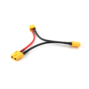 XT60 Parallel Y-Splitter-Kabel 1 Buchse auf 2 Stecker für RC-Akku und Drohnen-Stromversorgung - Product Image 1