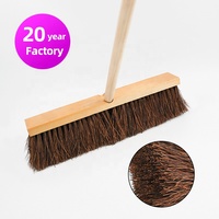Brosse en forme de paume de 18 pouces Balai de sol Brosse de nettoyage domestique Brosse de nettoyage directe d'usine Brosse robuste