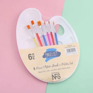 Vente en gros d'outils numériques de <span class=keywords><strong>peinture</strong></span> à l'huile par numéros Palette Kit de pinceaux en plastique multi-grilles <span class=keywords><strong>aquarelle</strong></span> Art acrylique nécessités quotidiennes - Product Image 4