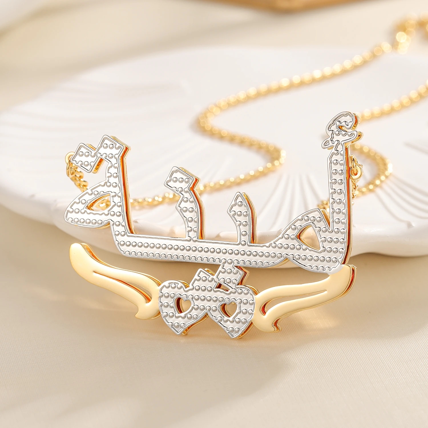 Gold  necklace-6