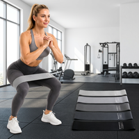 Bandas de Resistencia de Goma Premium, Juego de Bandas de Resistencia para Yoga, Bandas de Ejercicio para Gimnasio, OEM
