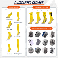 Vente Chaude Protège-Tibias de Football au Design Moderne Coussinets de Mollet Antidérapants Ensemble Chaussettes Solution Graphique Modèle 3D Équipement de Protection pour Football