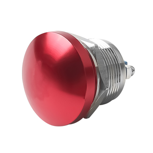 Hong MGT-D <span class=keywords><strong>16</strong></span>/19/22mm หัวเห็<span class=keywords><strong>ด</strong></span>สวิตช์ปุ่มกดสแตนเลสจุดรีเซ็ต<span class=keywords><strong>ด</strong></span>้วยตนเอง1NO เชื่อมเท้า IP65 3-220V 2A - Product Image 1