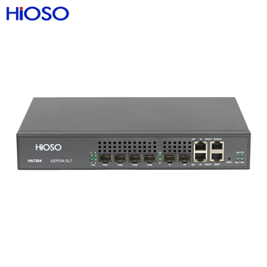 HiOSO HA7304 พร้อมโมดูล PON 4PON OLT MINI อุปกรณ์ไฟเบอร์ 4 พอร์ต ราคาโรงงาน ขายดีในสหรัฐอเมริกา - Product Image 2