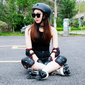 6pcs/set Elbow Knee <strong>Pads</strong> Helmet Wristguard Skateboard <strong>Roller</strong> Skating Protective Gear - Product Image 5