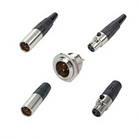 Connecteur XLR 3 broches, Prise XLR mâle, Prise XLR femelle, Prise XLR à montage sur panneau, Kit de connecteurs XLR pour microphone