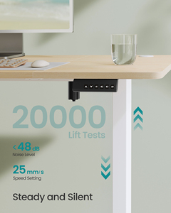 <span class=keywords><strong>Scrivania</strong></span> Regolabile in Altezza <span class=keywords><strong>VASAGLE</strong></span> con Piano del Tavolo Componibile, <span class=keywords><strong>Scrivania</strong></span> Elettrica con 4 Altezze Memorizzabili - Product Image 3