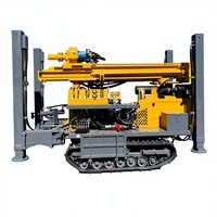 CITC 180B Foreuse rotative pour puits d'eau, moteur diesel, pompe, moteur portable, facile à utiliser, profondeur maximale 300m, garantie 5 ans
