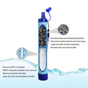 Système de filtration d'eau portable 2026 pour survie en extérieur et camping – Paille filtrante personnelle pour équipement de sécurité et de survie - Product Image 3