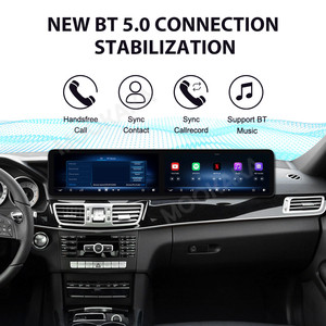 MOOKAKA Dual 12.3 Polegada Android 14 para Mercedes-Benz E 2013-2015 Carro <span class=keywords><strong>DVD</strong></span> <span class=keywords><strong>Player</strong></span> Rádio Sem Fio Carplay GPS Car Multimedia <span class=keywords><strong>Player</strong></span> - Product Image 4
