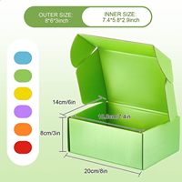 Dossiers en carton ondulé recyclables avec revêtement UV gaufré personnalisable pour l'emballage de vêtements, chaussettes, fourrures - Taille et forme personnalisées