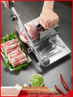 Huisgemaakte Hot Pot Shabu BBQ Handleiding Diepvriesvlees Groente Fruit Roestvrij staal Vlees Rundvlees Schapenvlees Rol Snijder Cutter