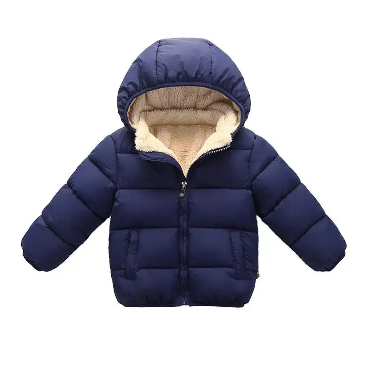 Últimos designs Velo Inverno Parkas Crianças Jaquetas Para Meninas Meninos Quente Grosso Veludo Casaco das Crianças Bebê Outerwear Sobretudo Infantil