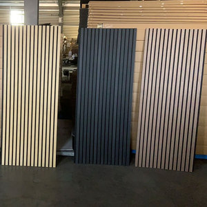 Mẫu miễn phí liên kết MDF polyester sợi gỗ tấm hấp thụ Home <span class=keywords><strong>Studio</strong></span> Auditorium cách âm Bảng điều chỉnh - Product Image 4