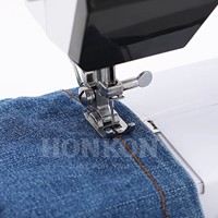 Machine à coudre domestique multifonction de haute qualité HK737J avec 30 motifs de points pour la couture à domicile