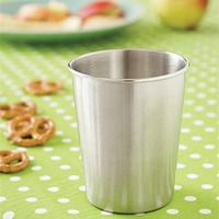 Gobelets isothermes réutilisables en acier inoxydable 304 sans BPA pour enfants et adultes, incassables, empilables, personnalisables pour les fêtes