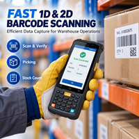 Terminal portable robuste K3S Android 12 avec scanner de codes-barres 1D/2D, 4G, WiFi et clavier 30 touches pour la gestion des stocks et la picking en entrepôt