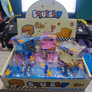 Juguete Antiestrés de Vaselina Transparente Multicolor con Forma de Queso, de Rebote Lento, Regalo Pequeño para Niños y Niñas en Días Festivos - Product Image 6